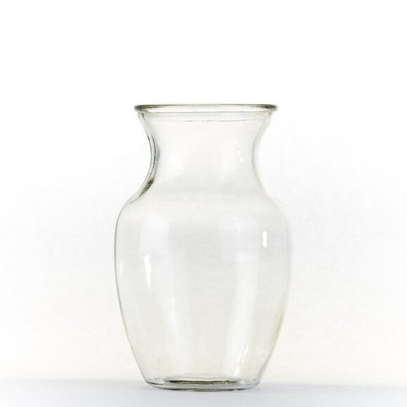 Lot of 2 Glass Flower Vase Free Standing Home Decor for House Table Decoration - Picture 1 of 3